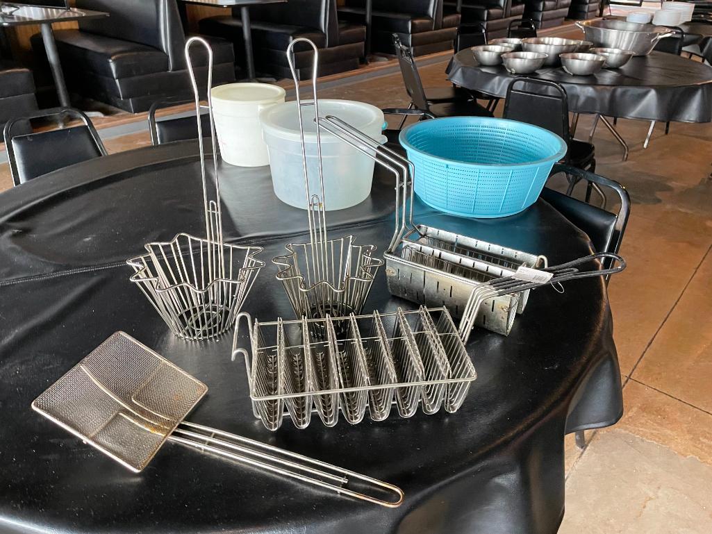 5 Various Fryer Baskets