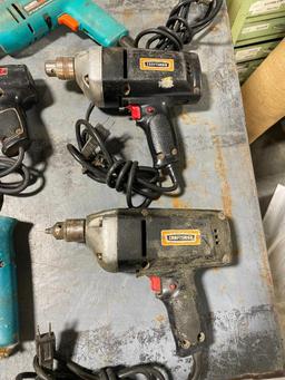 Five Electric Drills