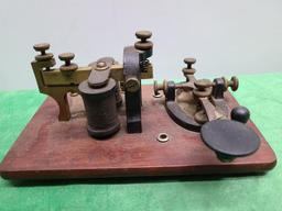 Early Electric Telegraph Instrument Key