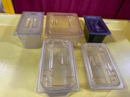 Misc. Cambro Food Containers w/ Lids