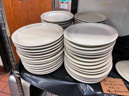 Restaurant China, Lot of 55 Oval Platters, 12in - World Ultima No. NR-13 & ABC