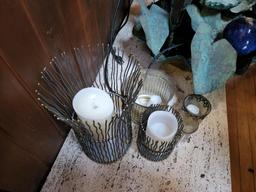 Home Decorative Items, Candles, Holders, Artificial Plant, Small Gazing Balls