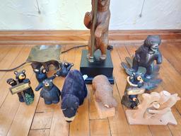 Bear Themed Home Decorative Items, Figurines, Lamp