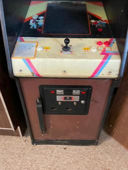 Vintage Konami Mikie Arcade Game, As-Is - Project Unit - Coin-Op Machine, Dirty, Did Not Test