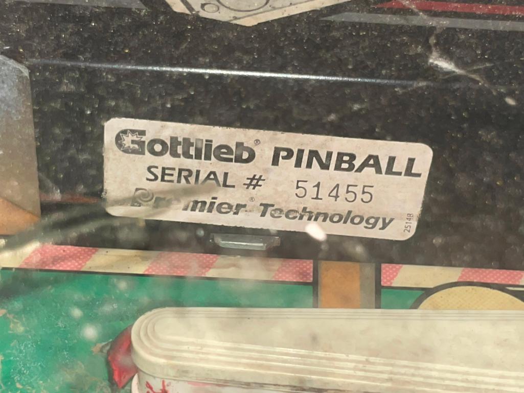 Vintage Gottlieb BAD GIRLS Pinball Game, Coin-Op, As-Is, Project Unit, Dirty