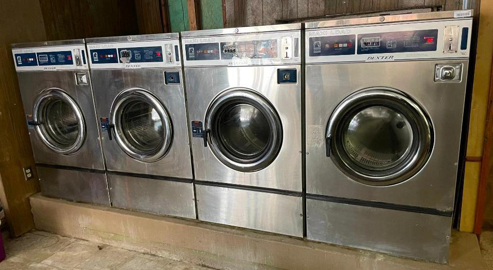 Lot of 4, Dexter Maxi Load Thoroughbred 600 T-600 Commercial Washer / Extractor