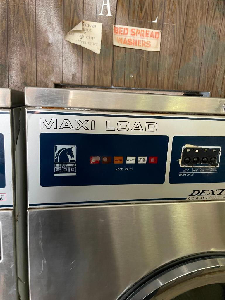 Lot of 4, Dexter Maxi Load Thoroughbred 600 T-600 Commercial Washer / Extractor