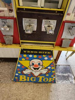 Vend-Rite Big Top Dual Vending Machine