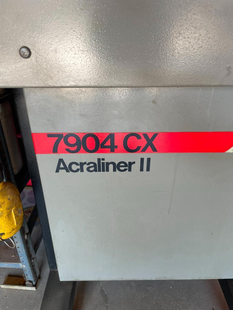 FMC Model 98, 7904 CX Acraliner II, 7,000lb Hoist, 4770 Parallel Lift, Complete Alignment Center