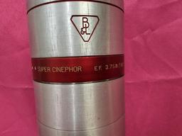 Bausch & Lomb Optical Co. Super Cinephor EF. 3.75in RR3978 Cinemascope