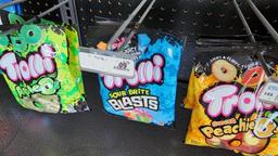 17 Bags of Trolli Sour Gummies, Various Flavors, 5oz Bags