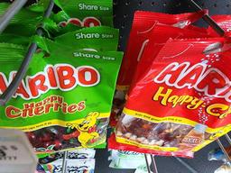 17 Bags of Haribo, Gummies, Various Flavors, 4.5 & 5oz Bags