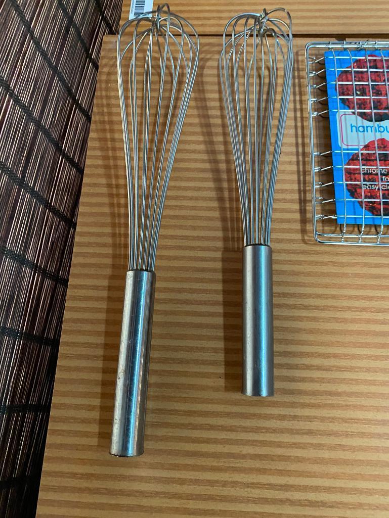 Group of Silverware, Whisks