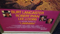 1940's / 1950's Three Sheet Vintage Movie Poster, Framed - Law Man