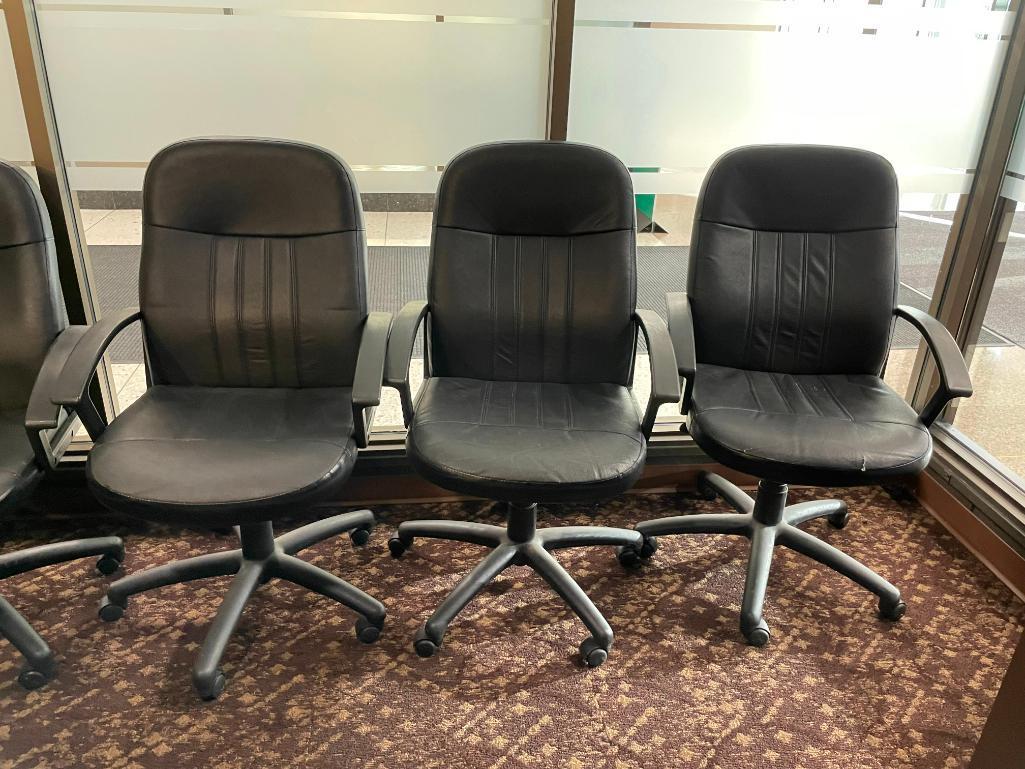 Lot of 6 Tash Chair / Office Chair / Conference Chairs, Adjustable, Clean