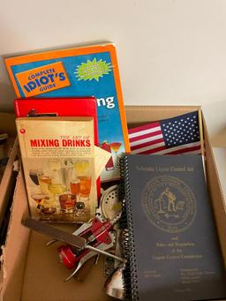 Bartender and Drink Supplies, Recipe Books