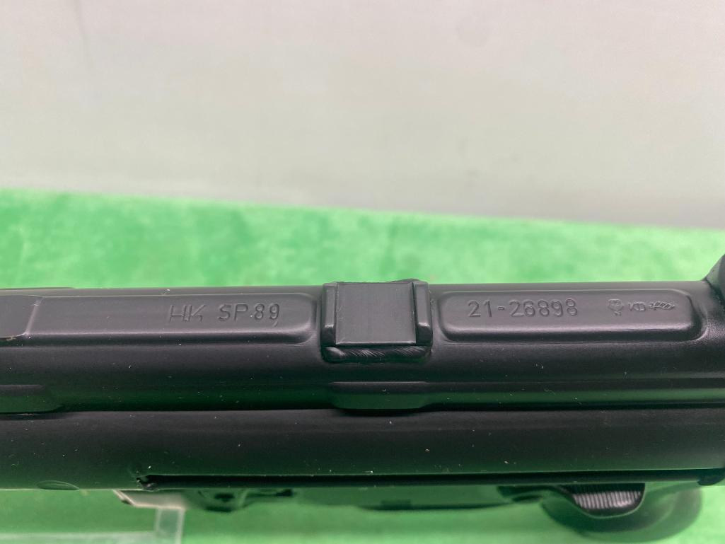 H & K Model SP89 9mm Semi-Auto Pistol SN: 21-26898 New In Box (Parabellum)