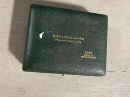 James G. Biddle Co. Biddle Indicator Set, Speed Indicator, Complete, Made in Switzerland