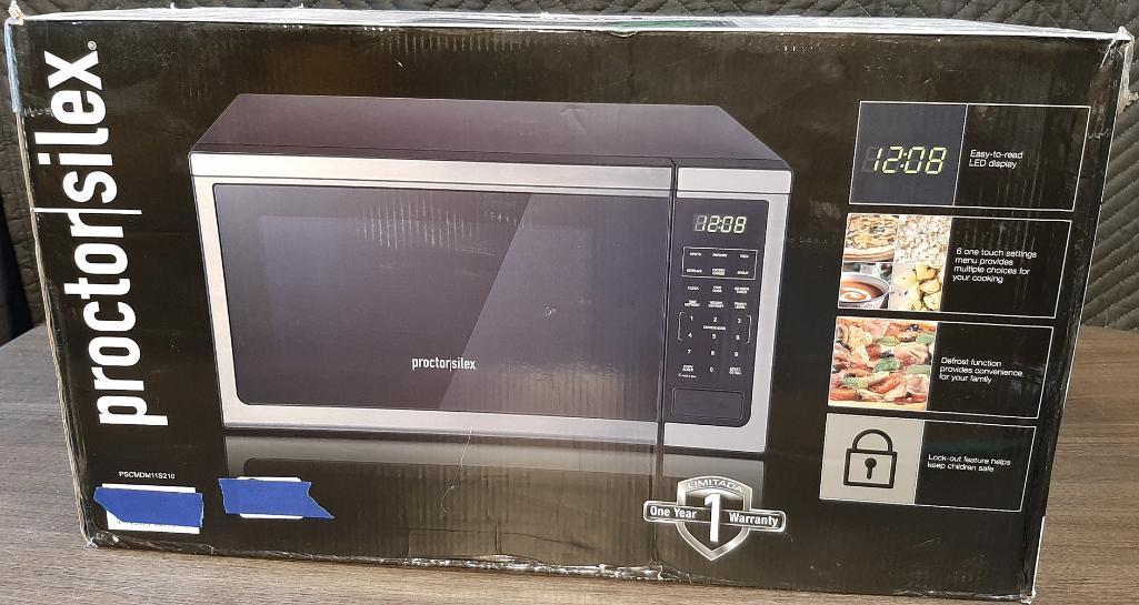 Proctor Silex Microwave 1.1 cu ft 1000 Watt #PSCMDM11S210