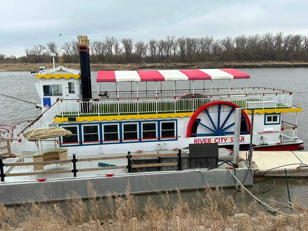 River City Star - Riverboat - 1986 Skipperliner Paddlewheel River Boat