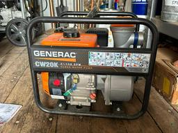 Generac CW20K, 2in/158GPM Clean Water Pump, Model G0077320