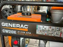 Generac CW20K, 2in/158GPM Clean Water Pump, Model G0077320