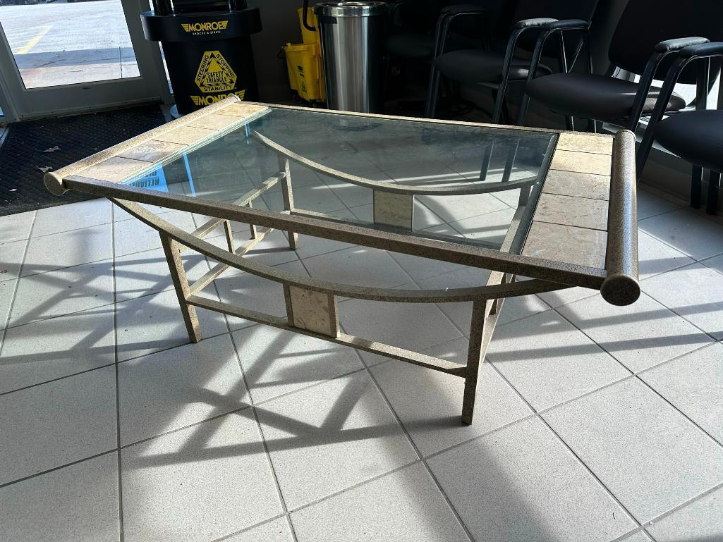 Glass Top Coffee Table