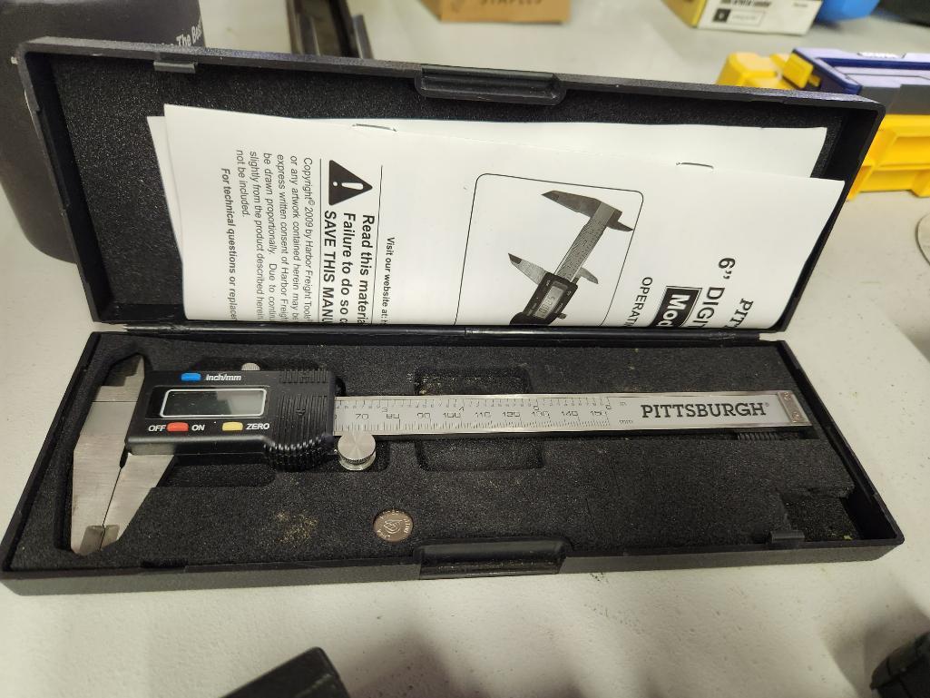 Digital Calipers and Raytek Raynger ST2 Infrared Temperature Measurement