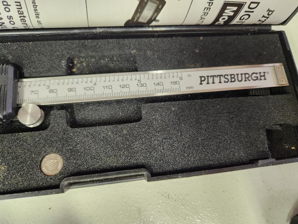 Digital Calipers and Raytek Raynger ST2 Infrared Temperature Measurement