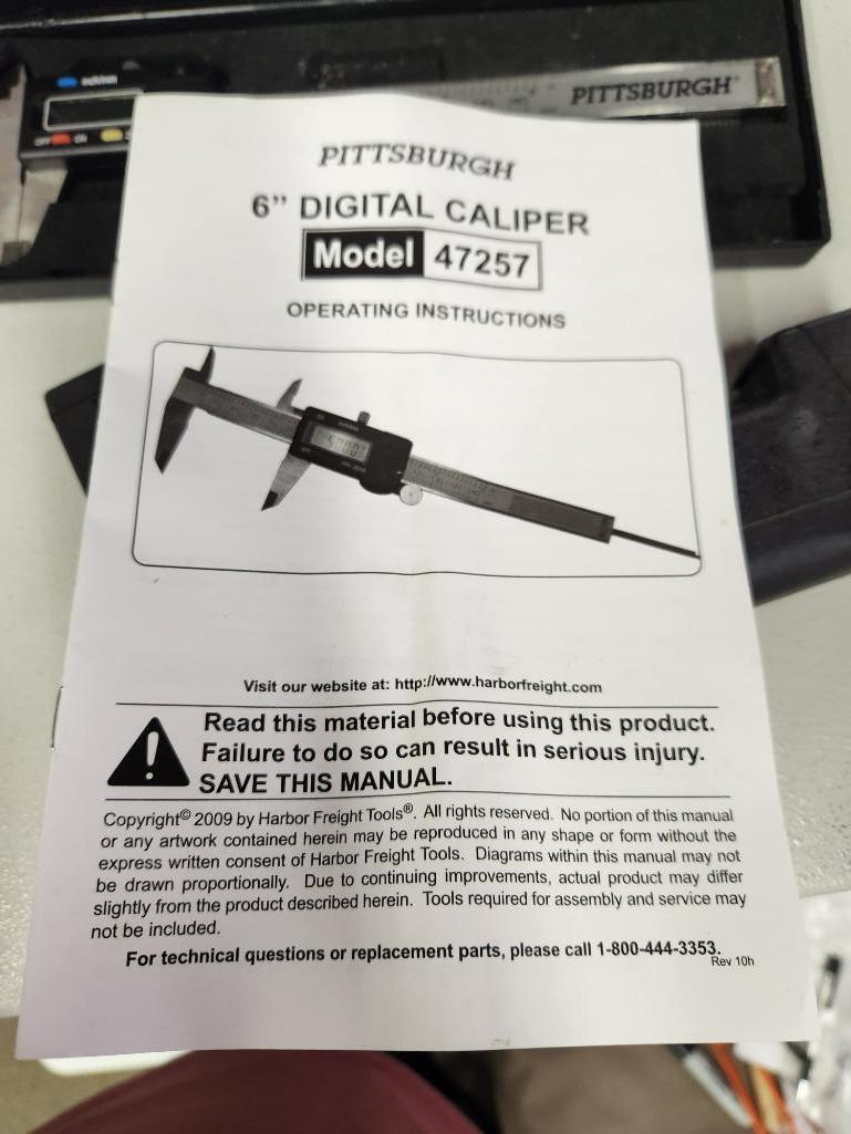 Digital Calipers and Raytek Raynger ST2 Infrared Temperature Measurement