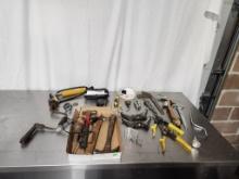 Lot of Assorted Hand Tools and Vices