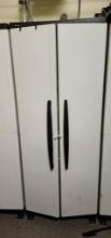 Black & Decker Poly Locker Style Cabinet, 2-Doors, 4 Interior Shelves