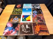 12 Vinyl 33rpm Records, Average White Band, Steely Dan, Santana, Gordon Lightfoot, Harry Champin,