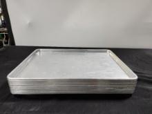 Lot of 12 Full-Size Sheet Pans, 18in x 26in, Sold 12 x's High Bid