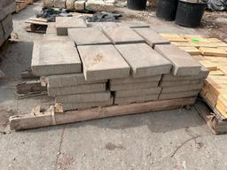 Two Pallets, 250+ Landscaping Pavers / Blocks, See Images for Sizes