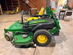 John Deere Model Z930M Commercial Mower, 1,640 Hours, Runs, Bent Blades, Deck Issue