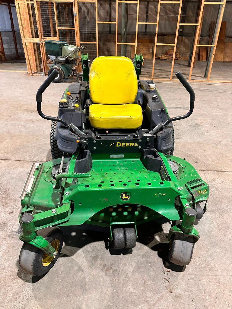 John Deere Model Z930M Commercial Mower, 1,640 Hours, Runs, Bent Blades, Deck Issue