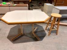 Kitchen Table and One Bar Stool