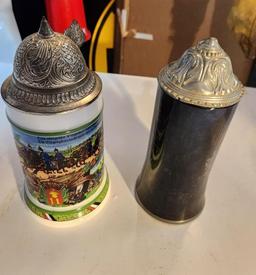 Lot of 2 Beersteins