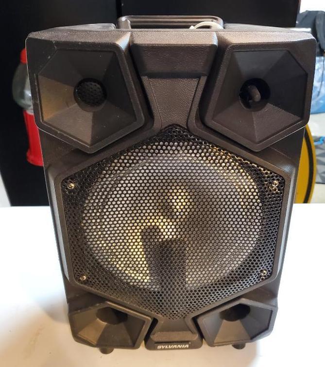 Sylvania Bluetooth Tailgate Speaker Model SPA081-EO-B