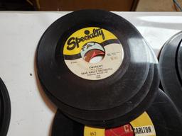 Group of 45 RPM Vinyl Records