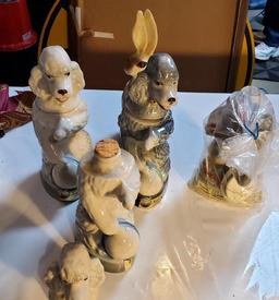 Vintage Jim Beam Animal Decanters