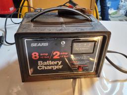 Sears 12 Volt 2 Amp / 8 Amp Battery Charger