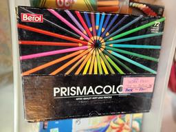 Watercolor Pencils, Coloring Pencils, Oil Pastels, Chalks