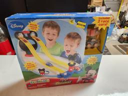 Disney Mickey Mouse Club House Mickey Motors Dragway, New In Box