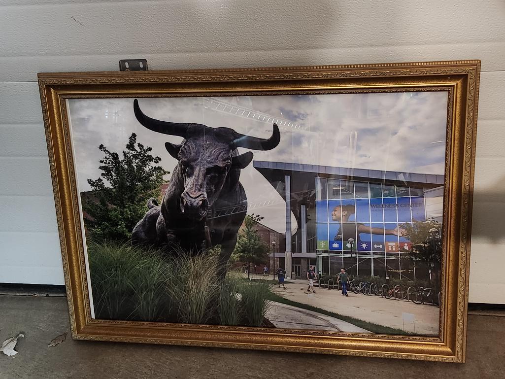 Framed Photograph of UNO Campus