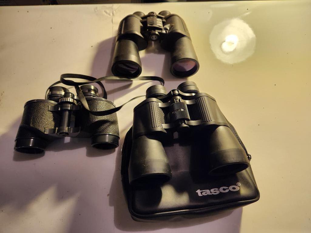 Lot of 3 Binoculars