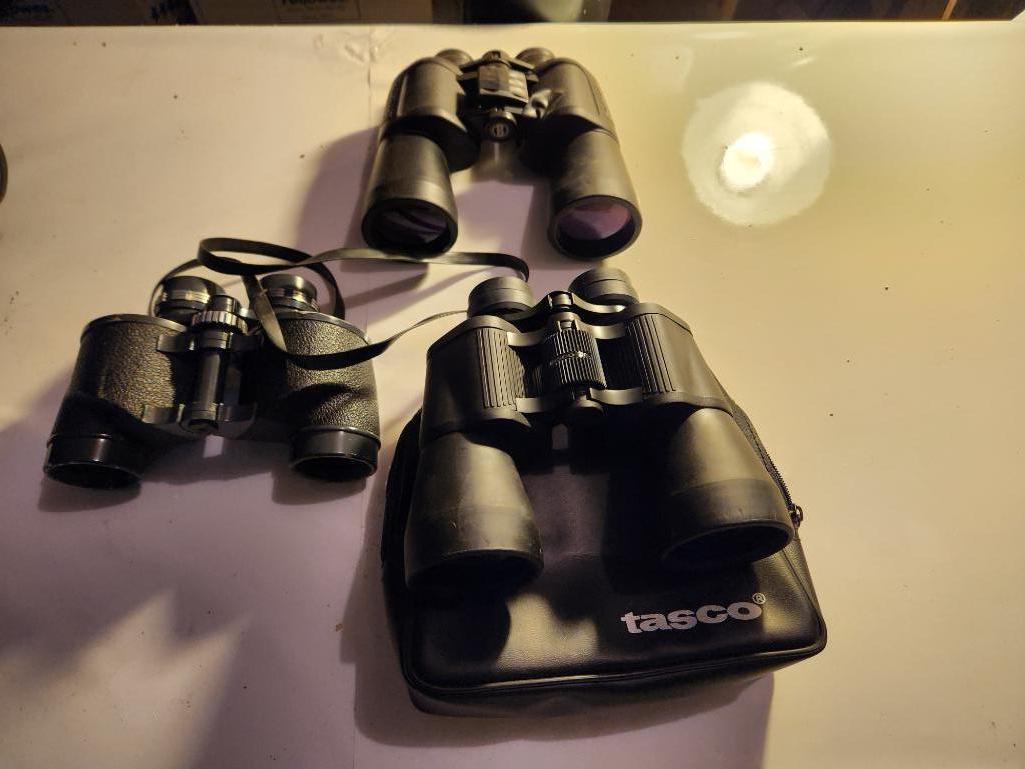 Lot of 3 Binoculars