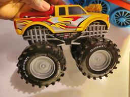 Lot of 2 Thomas The Train Tank Engine & Monster Truck