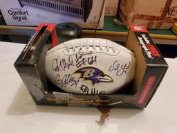 Signed Baltimore Ravens Football